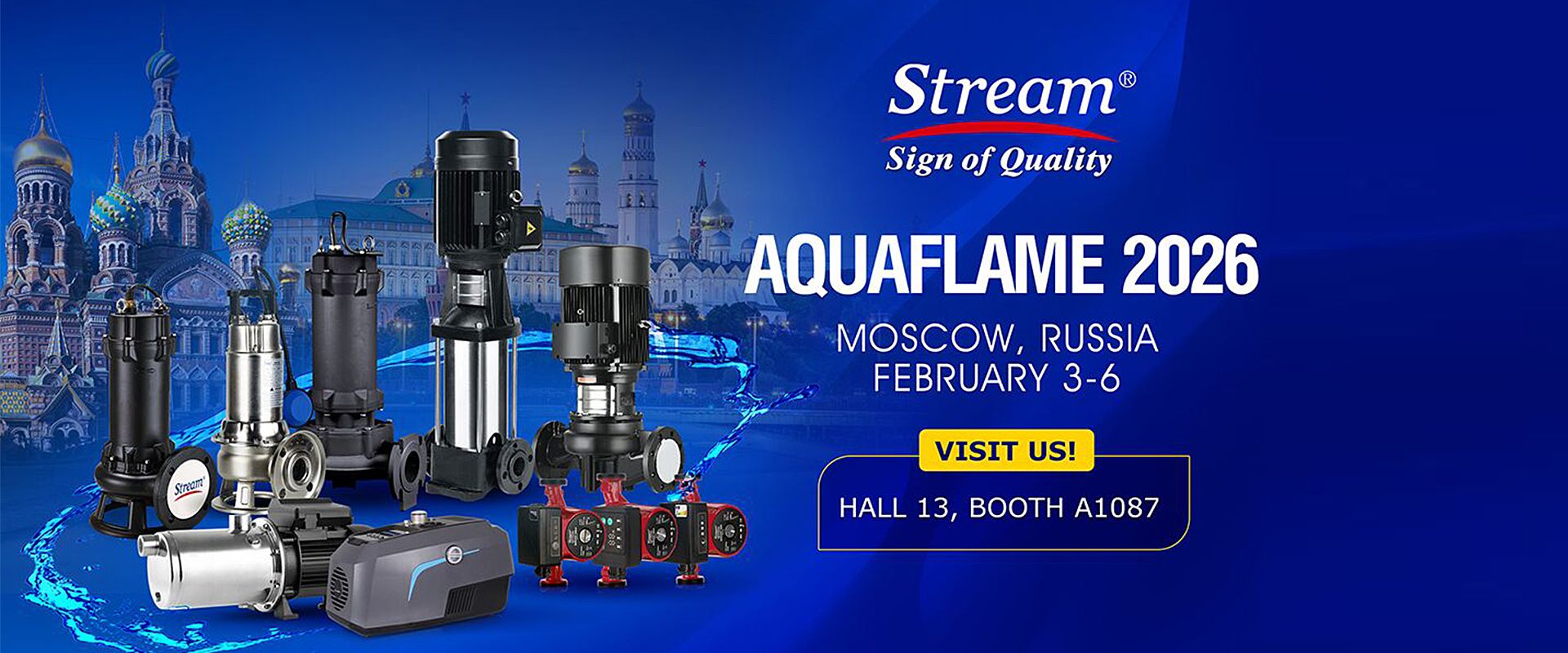 AQUAFLAME 2026 in Moscow