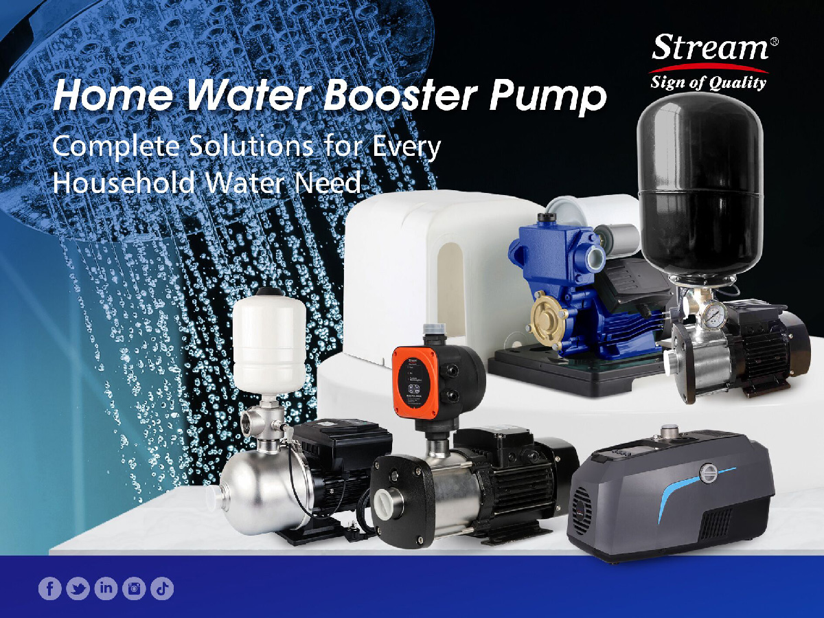 Why You Need a Booster Pump at Home？