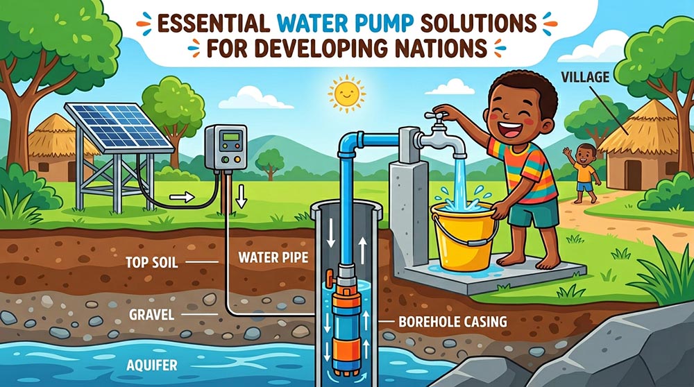 4 Essential Water Pump Solutions for Developing Nations