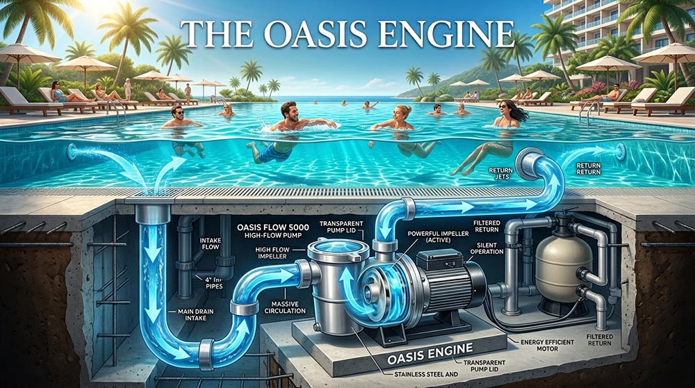 The Engine of Your Oasis: High-Flow Pool Pumps