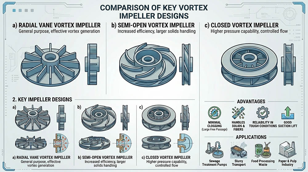 Vortex vs. Standard Centrifugal Impellers: Decoding the Best Choice for Solid Handling