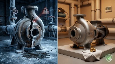 Winterize Your Pump Station to Prevent Frost Damage