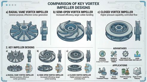 Vortex vs. Standard Centrifugal ImpelImpellers: Decoding the Best Choice for Solid Handling