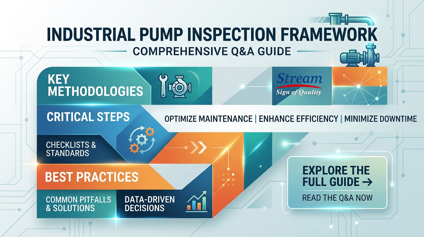 Industrial Pump Maintenance Overview and Inspection Framework