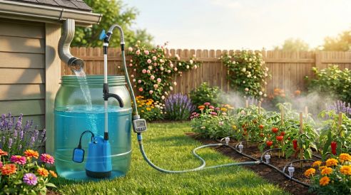 How to Set Up an Eco-Friendly Garden Irrigation System Using a Rain Barrel Pump