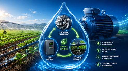 Energy Efficiency in Agricultural Irrigation: How to Reduce Pumping Costs and Save Water
