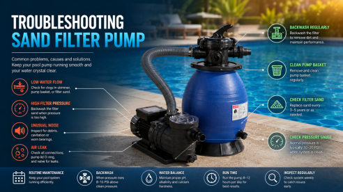 Troubleshooting Commercial Sand Filter Pumps: A Maintenance Guide