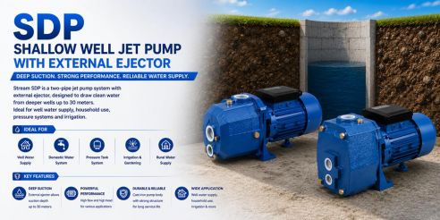 Stream SDP Shallow Well Jet Pump: Deep Suction Water Pump Guide