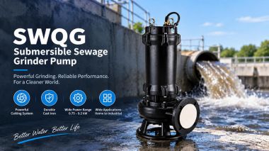 ​Stream SWQG Cast Iron Grinder Pump: Full-Range Sewage Pump for Residential to Industrial Use
