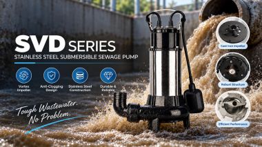 Stream SVD Submersible Sewage Cutter Pump: Two Cutting Systems Explained