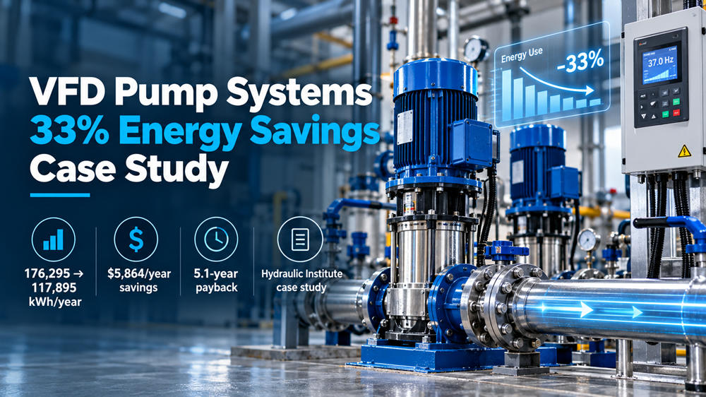 VFD Pump Systems: 33% Energy Savings Case Study