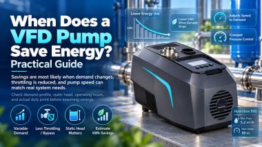 When Does a VFD Pump Save Energy? | Practical Guide