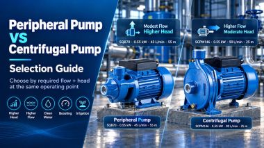 Peripheral Pump vs Centrifugal Pump: Selection Guide