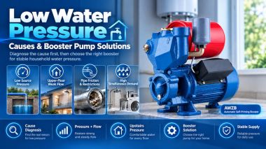 Low Water Pressure: Causes & Booster Pump Solutions