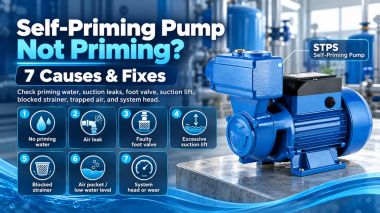 Self-Priming Pump Not Priming? 7 Causes & Fixes