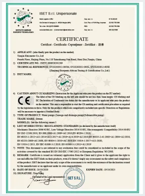 Certificate ISETC