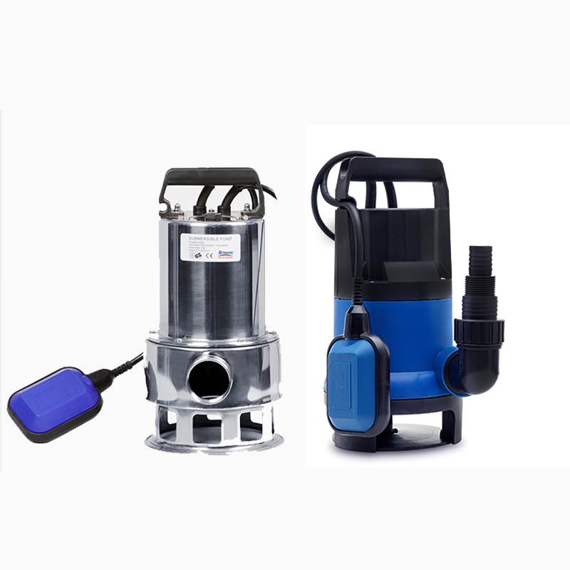 Household Portable Stainless Steel/Plastic Dirty Water Submersible Pump