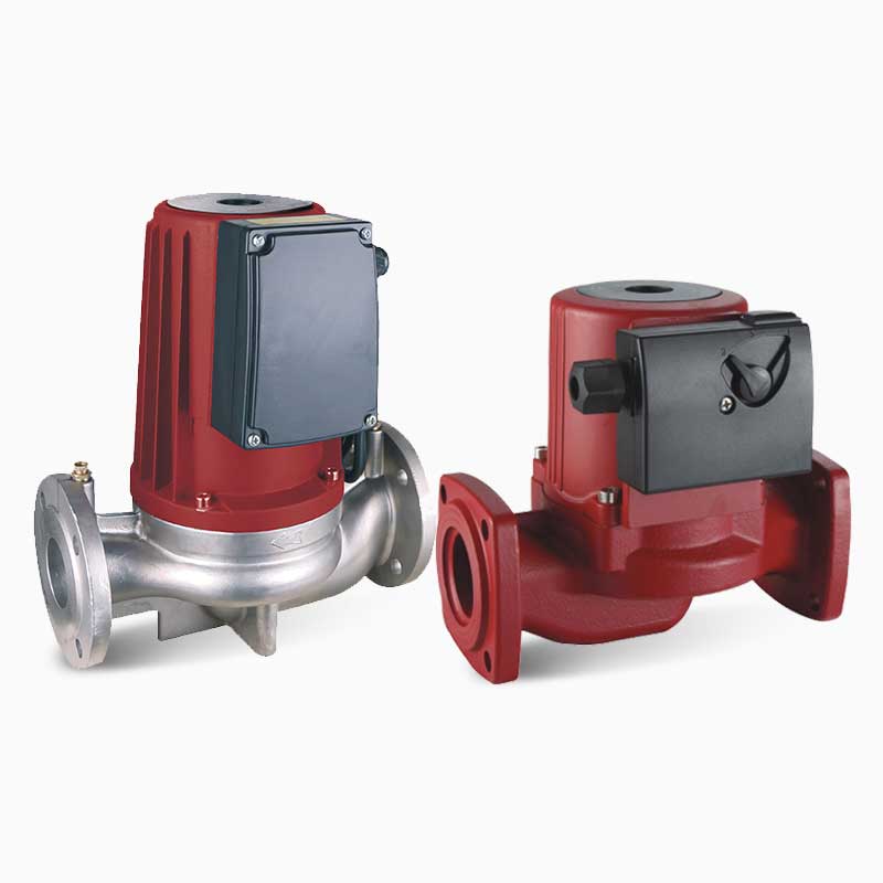 In-Line Hot And Cold Water Circulation Pumps With Flange -Streampumps.com