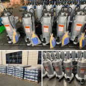 Submersible Pumps with Aluminum Casing