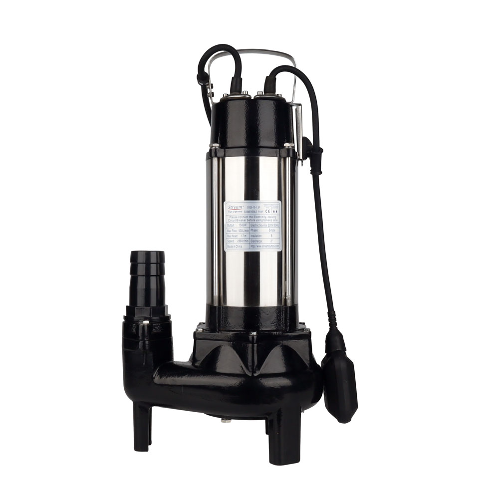 Non-clogging Sewage Grinder Pump — SV25-10-1.5F