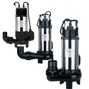 Submersible Sewage Pump with Cutter Impeller — SVD