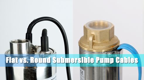 Flat vs. Round Submersible Pump Cables: Key Differences, Pros, and Cons