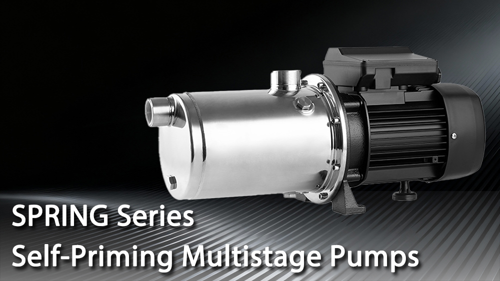 New Arrival: SPRING Series Self-Priming Multistage Pumps Built for Modern Water Systems