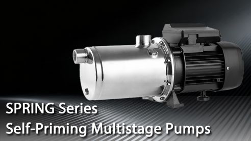 New Arrival: SPRING Series Self-Priming Multistage Pumps Built for Modern Water Systems