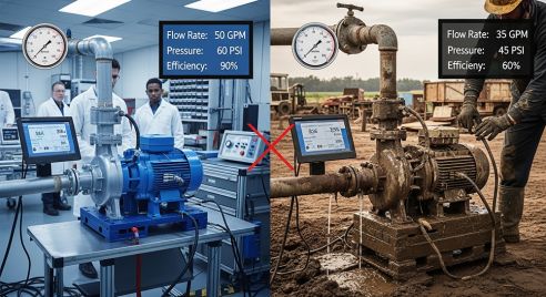​Why Do Pumps Perform Differently in Real Systems Than in Factory Tests?