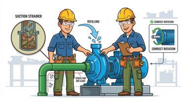 Water pump running but not pumping water? A fix guide