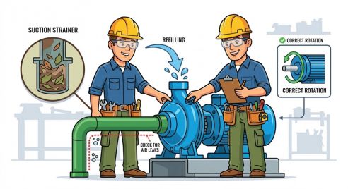 Water pump running but not pumping water? A fix guide