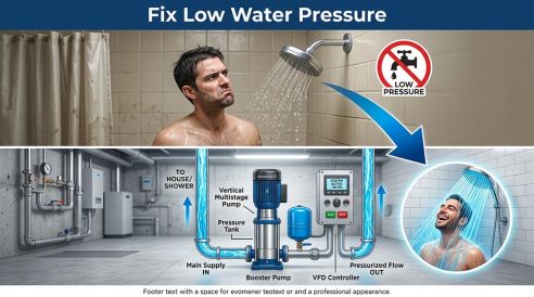 Tired of weak showers? Fix low water pressure for good