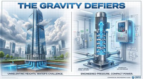The Gravity Defiers: Why Vertical Multistage Pumps Lead Commercial Design